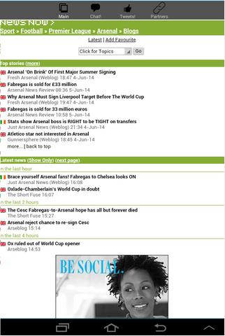 Arsenal News-Chat