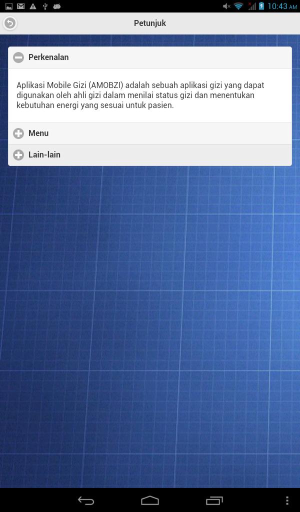 Aplikasi Penilaian Status Gizi