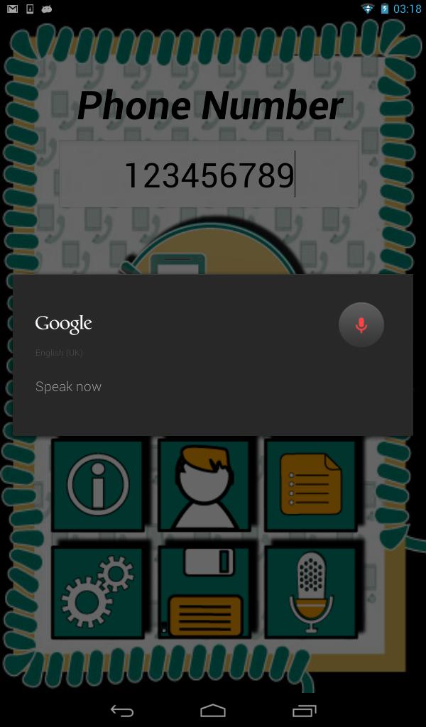 Land Line Dialer Demo