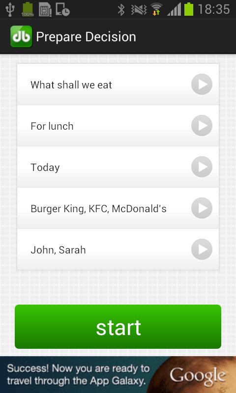 Decision Buddy Decision Maker