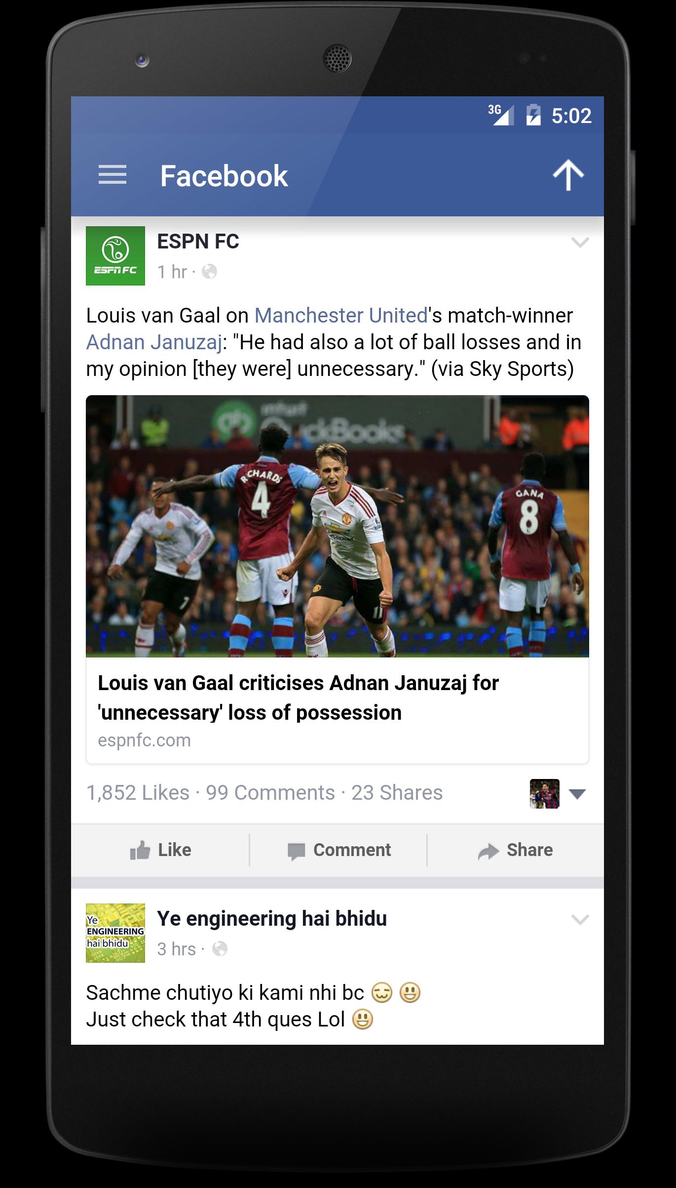 Social Media( Fb,Twitter,G+..)