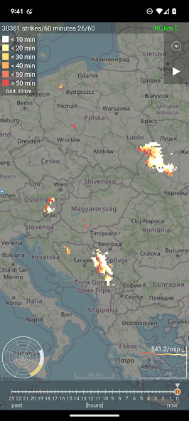 Blitzortung Lightning Monitor