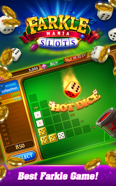 Farkle mania - Slots game