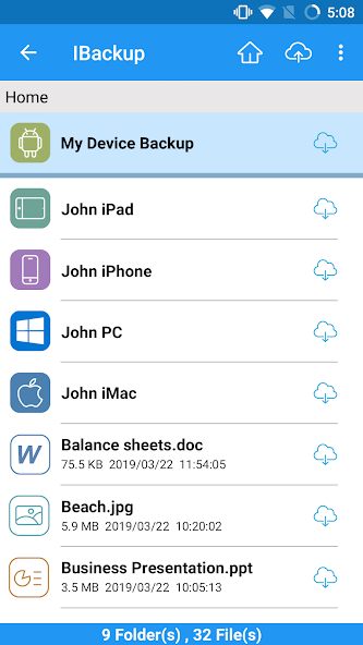 IBackup