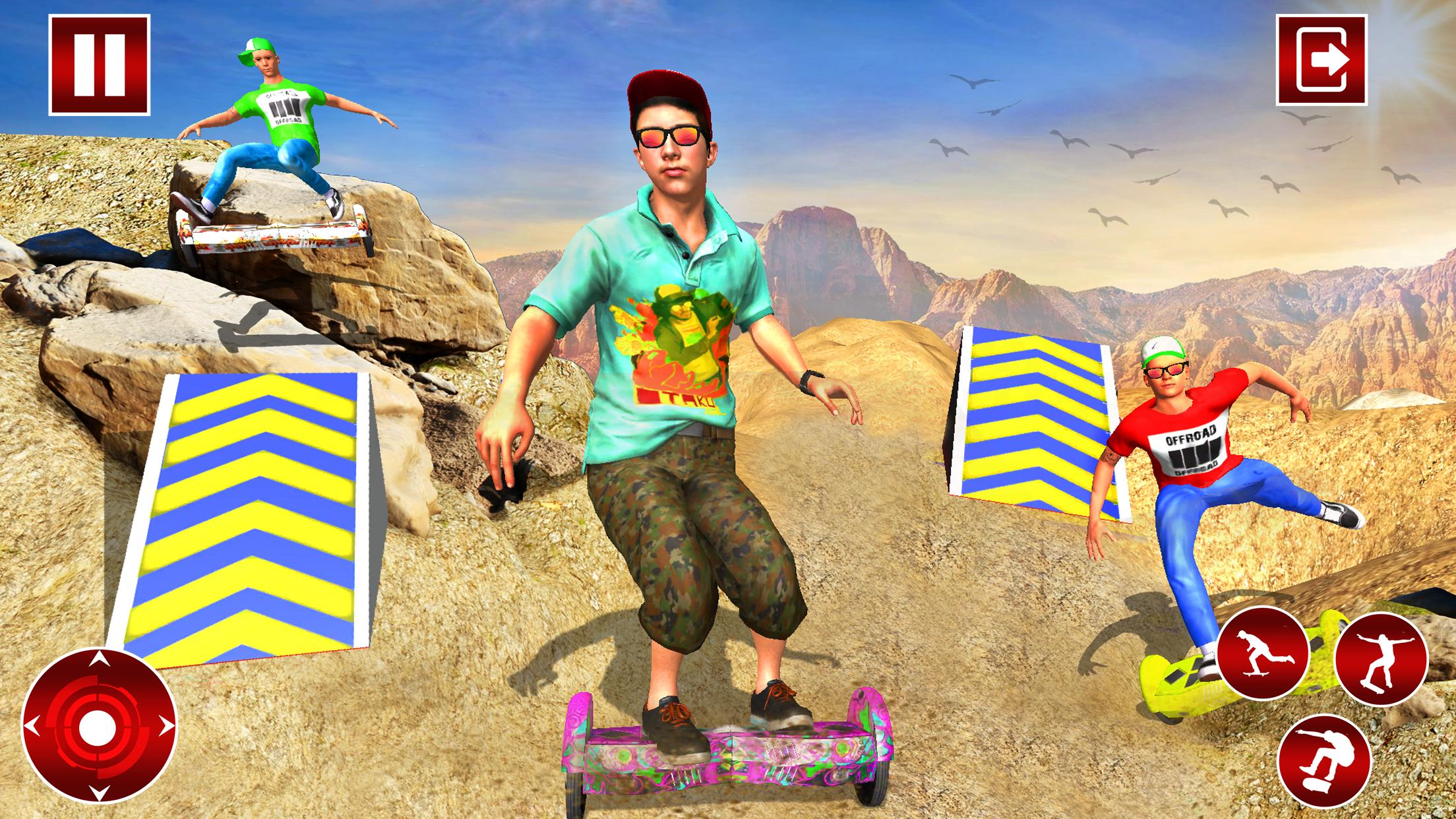 OffRoad Hoverboard Stunts 2019