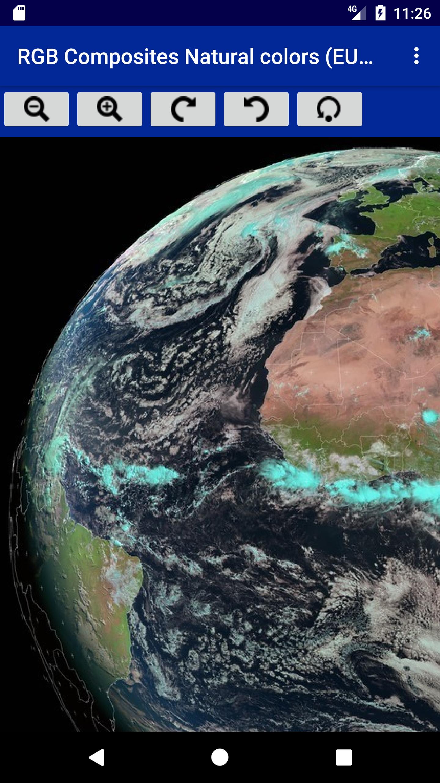 Real Time Worldwide Satellite