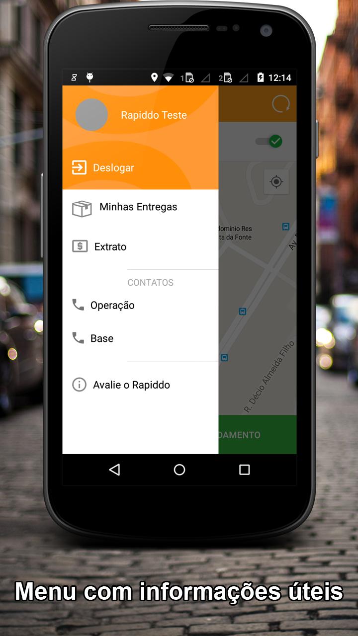 Rapiddo: Seja Nosso Entregador
