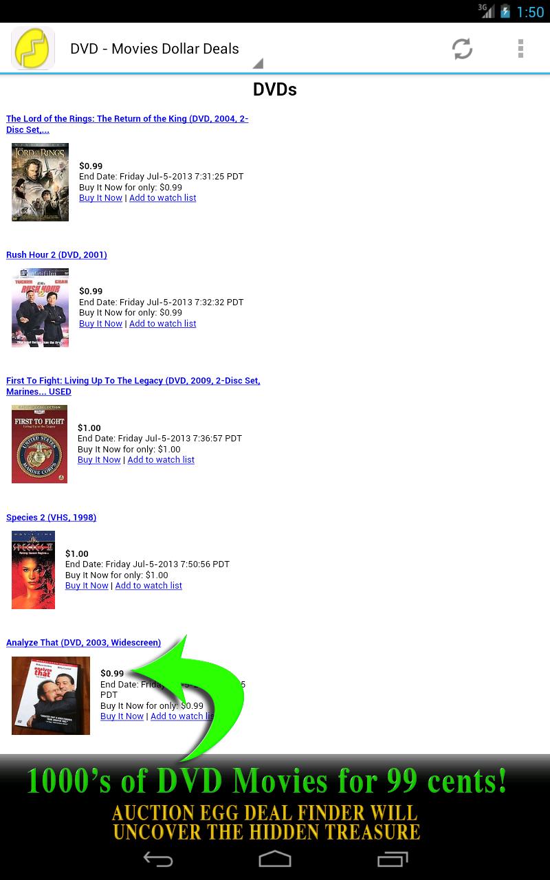 AuctionEgg eBay Deal Finder