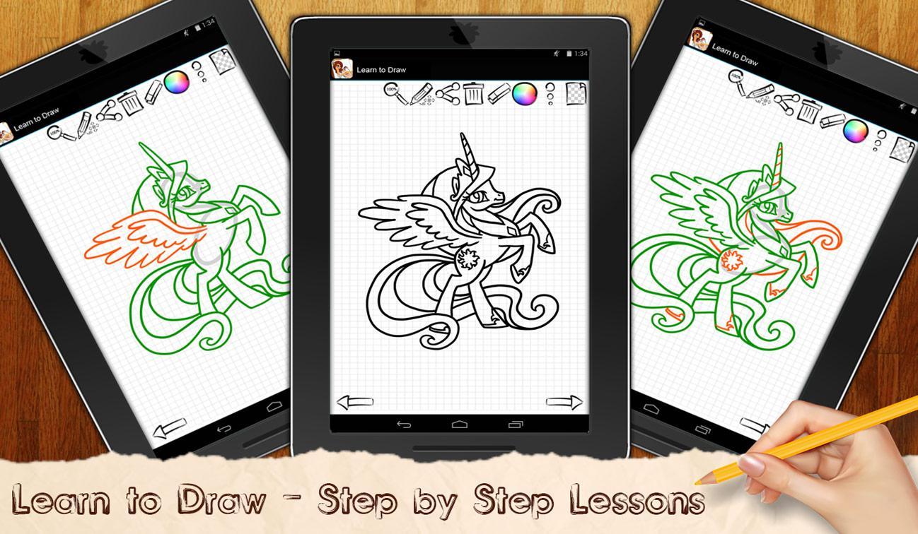 Learn To Draw Little Ponies