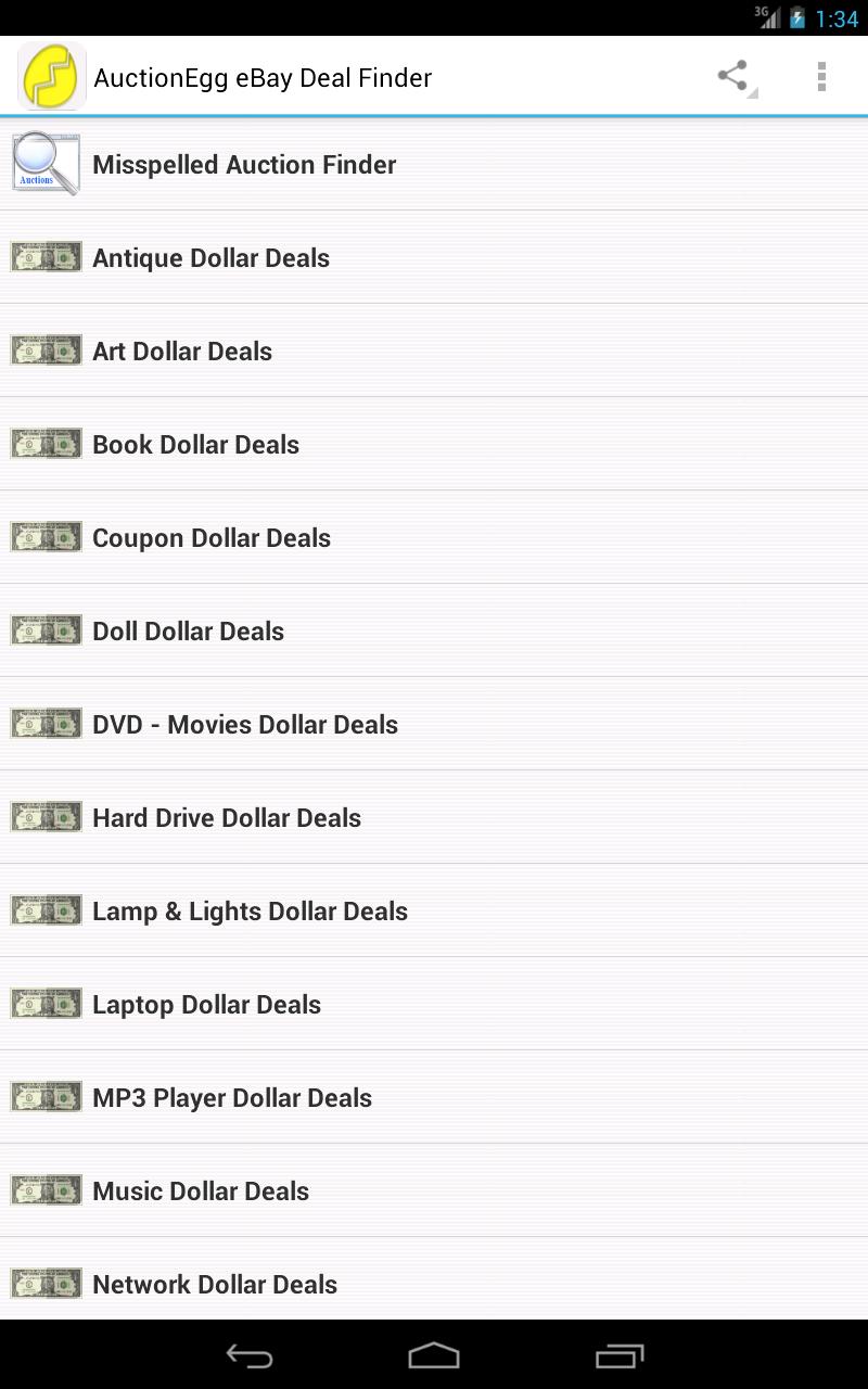 AuctionEgg eBay Deal Finder