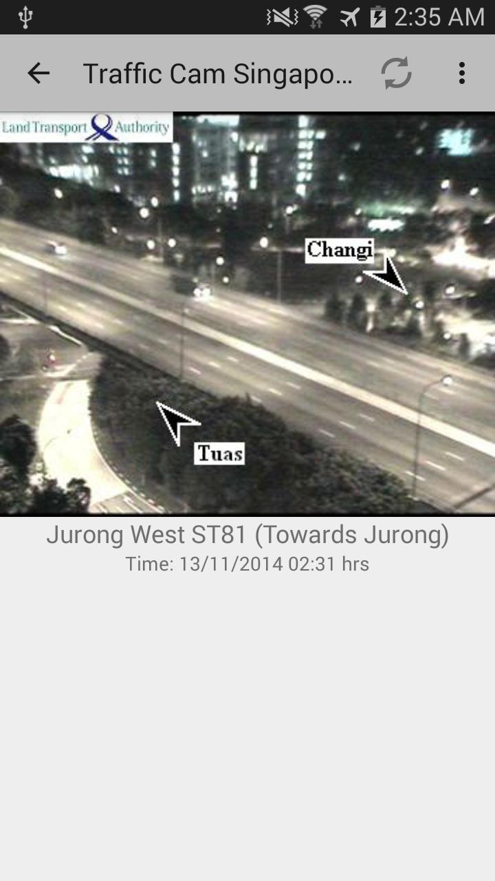 Traffic Cam Singapore