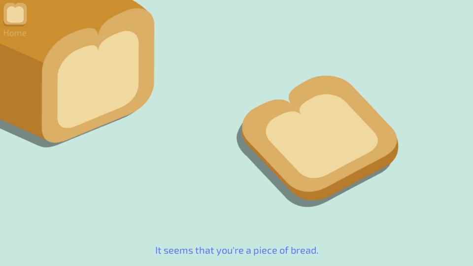 A Day In Life As A Piece Of Bread Slice - itch.io