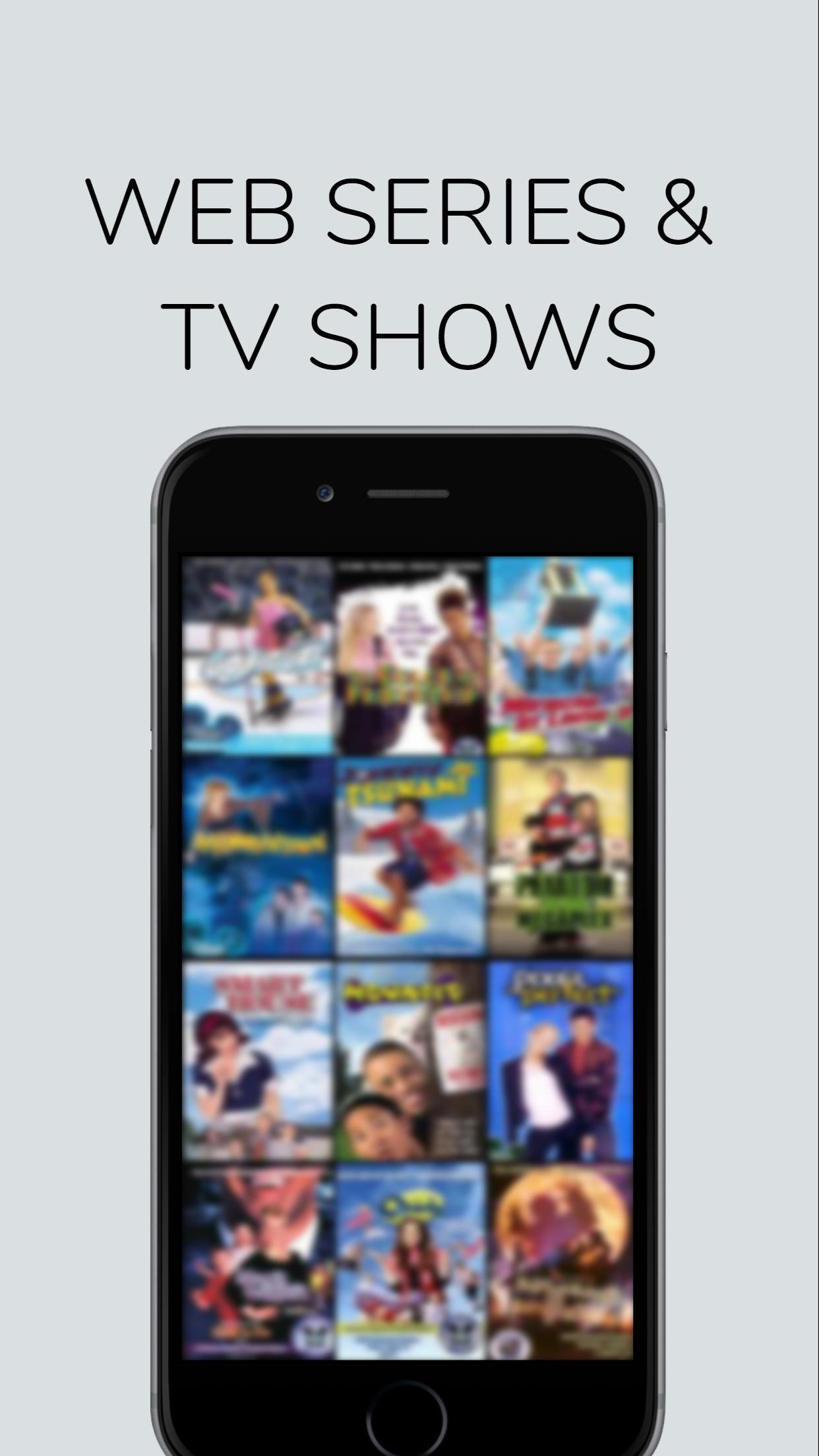 free movies web series app