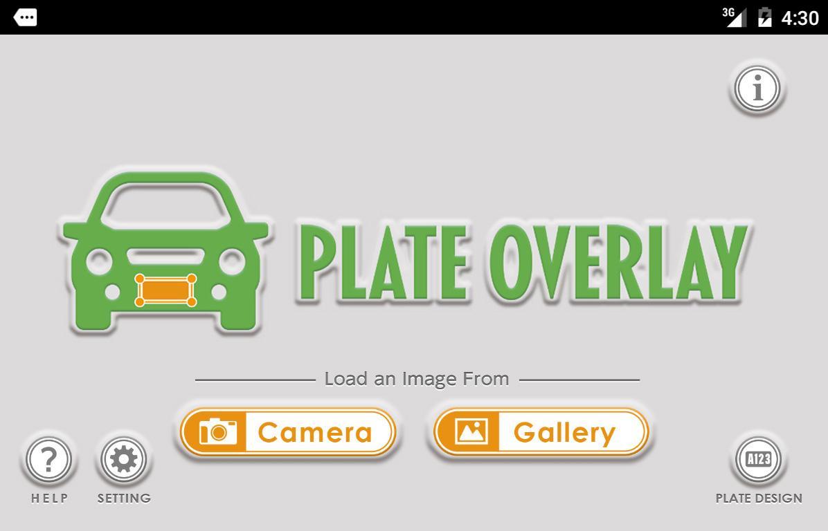 Plate Overlay