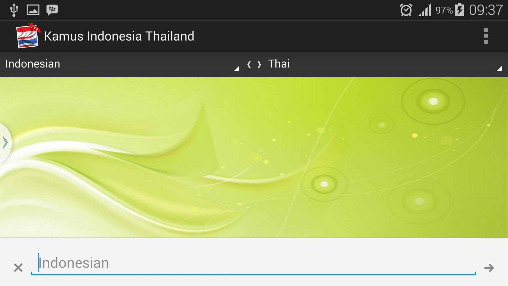 Thailand Indonesian Dictionary