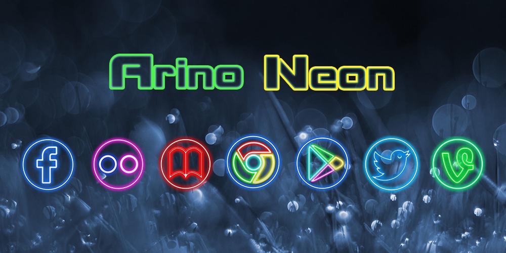 Arino Neon - Solo Launcher Theme