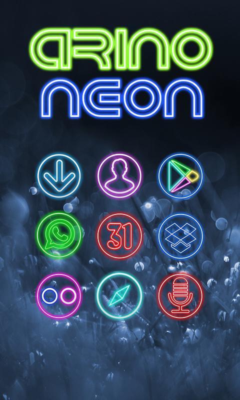Arino Neon - Solo Launcher Theme