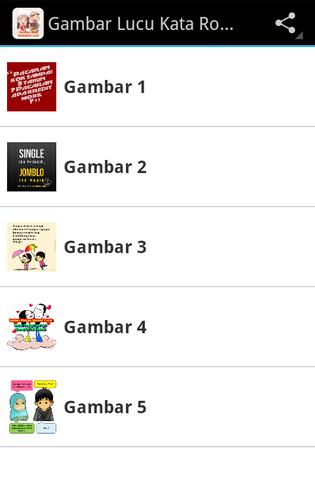 Gambar Kata Lucu Romantis