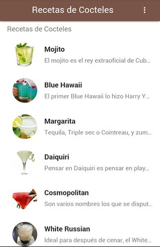 Recetas De Cocteles