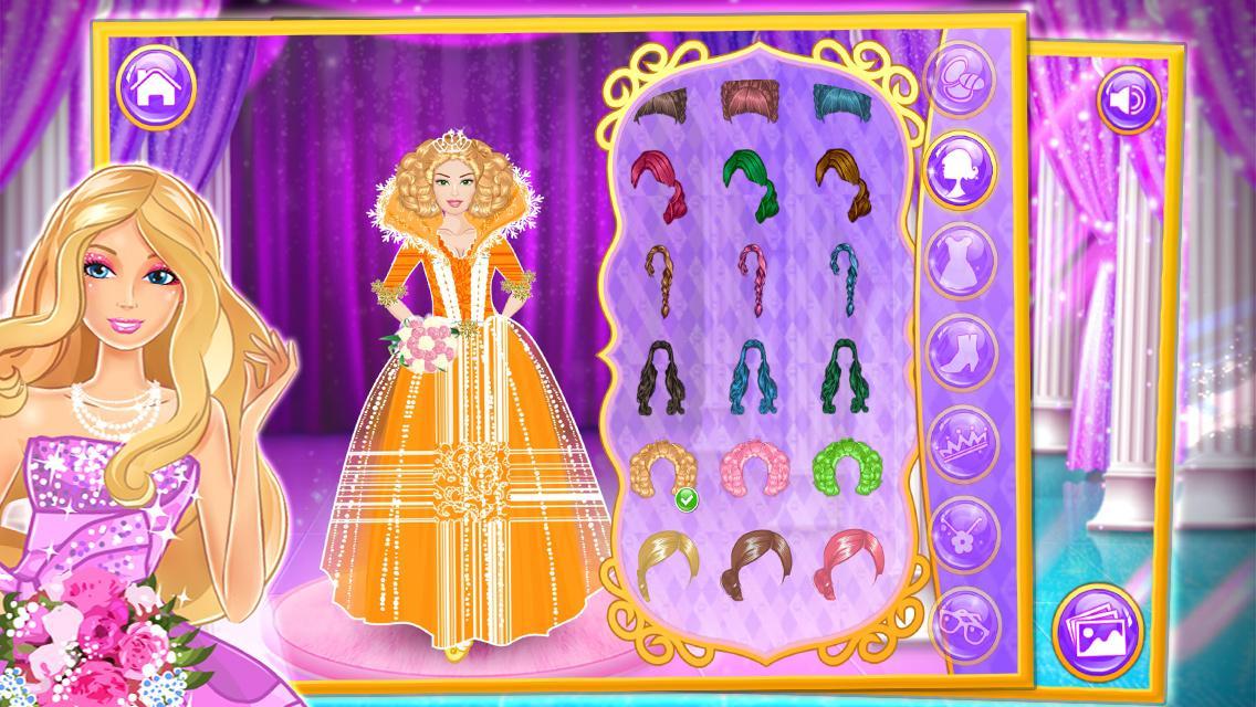 Princess's wedding party