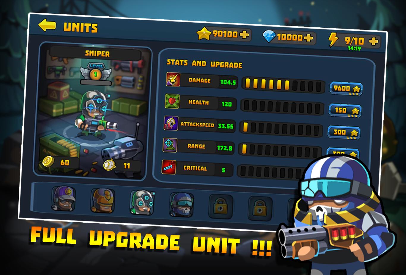 SWAT vs Zombie Defense Tower