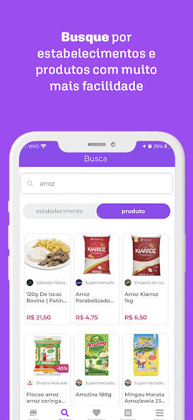 quero delivery: mercado e +