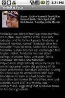 Tendulkar Facts