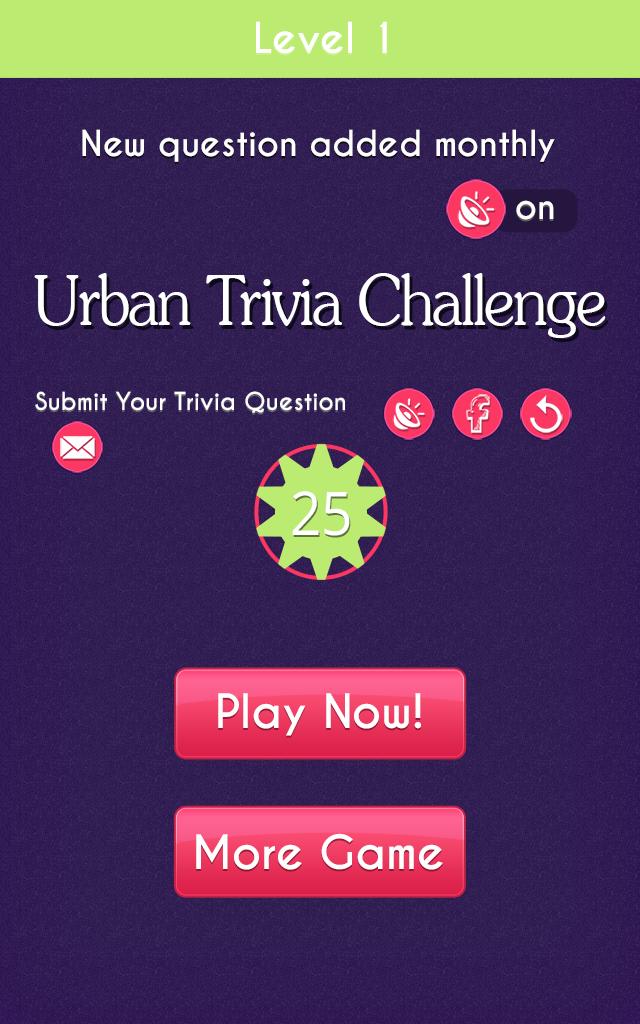 Urban Trivia Challenge