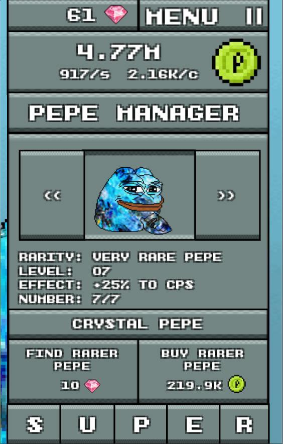 Rare Pepe Clicker