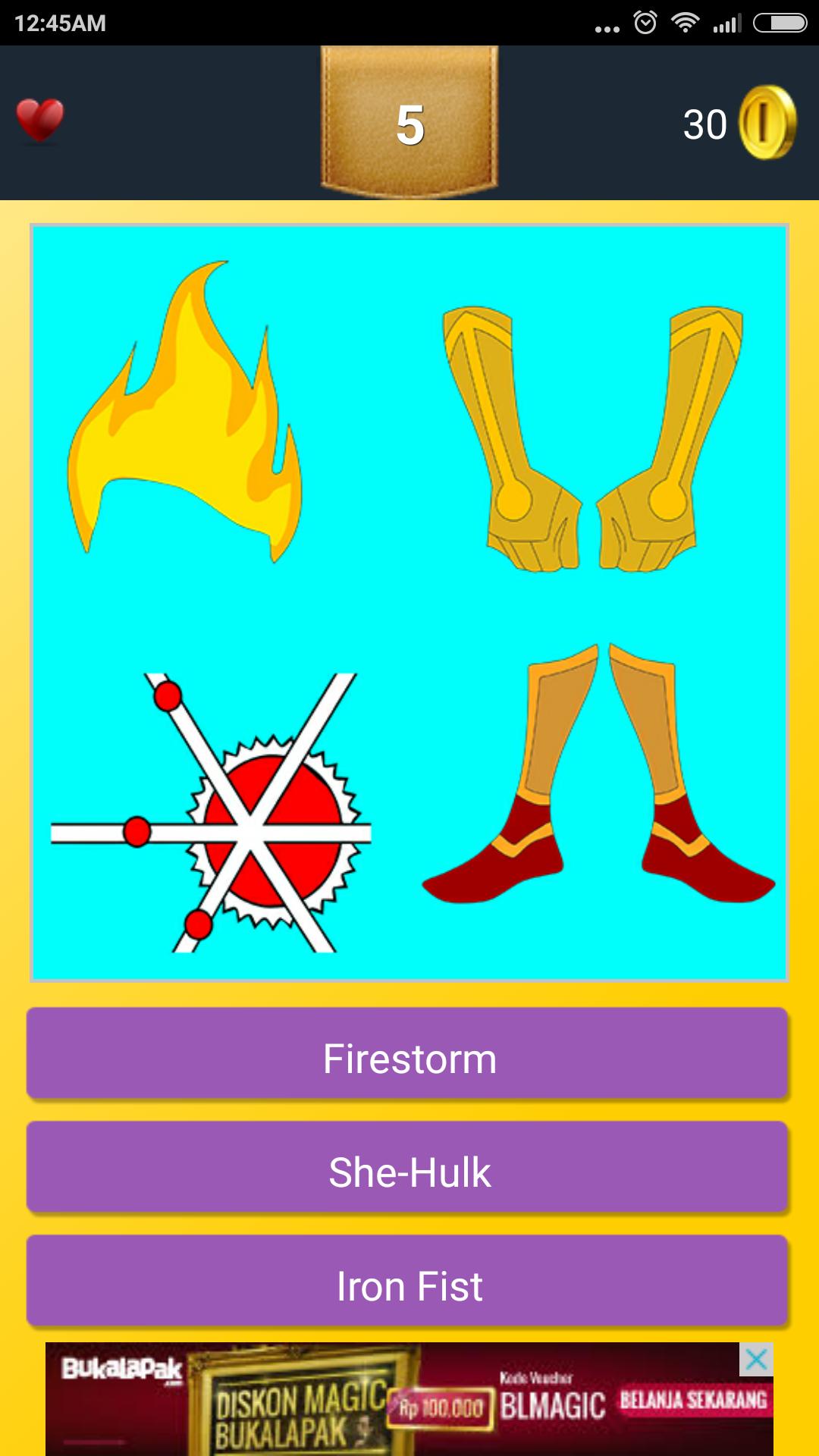 Iconic Superhero Quiz