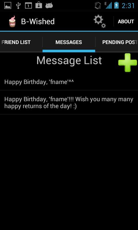 BWished [Auto Birthday Wishes]