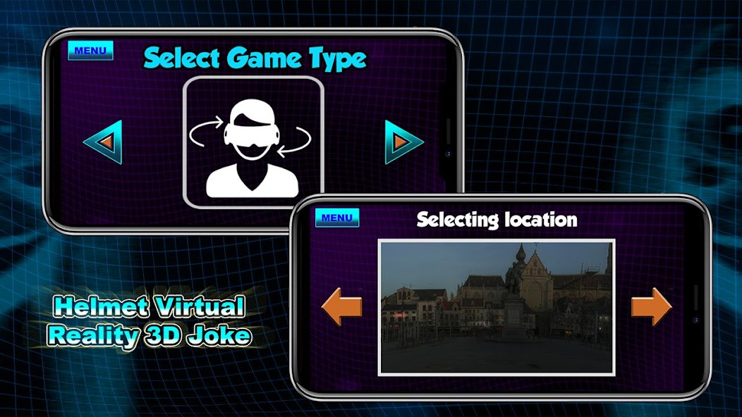 Helmet Virtual Reality 3D Joke