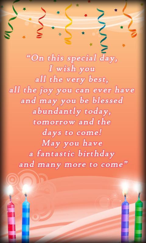Birthday Quotes Live Wallpaper