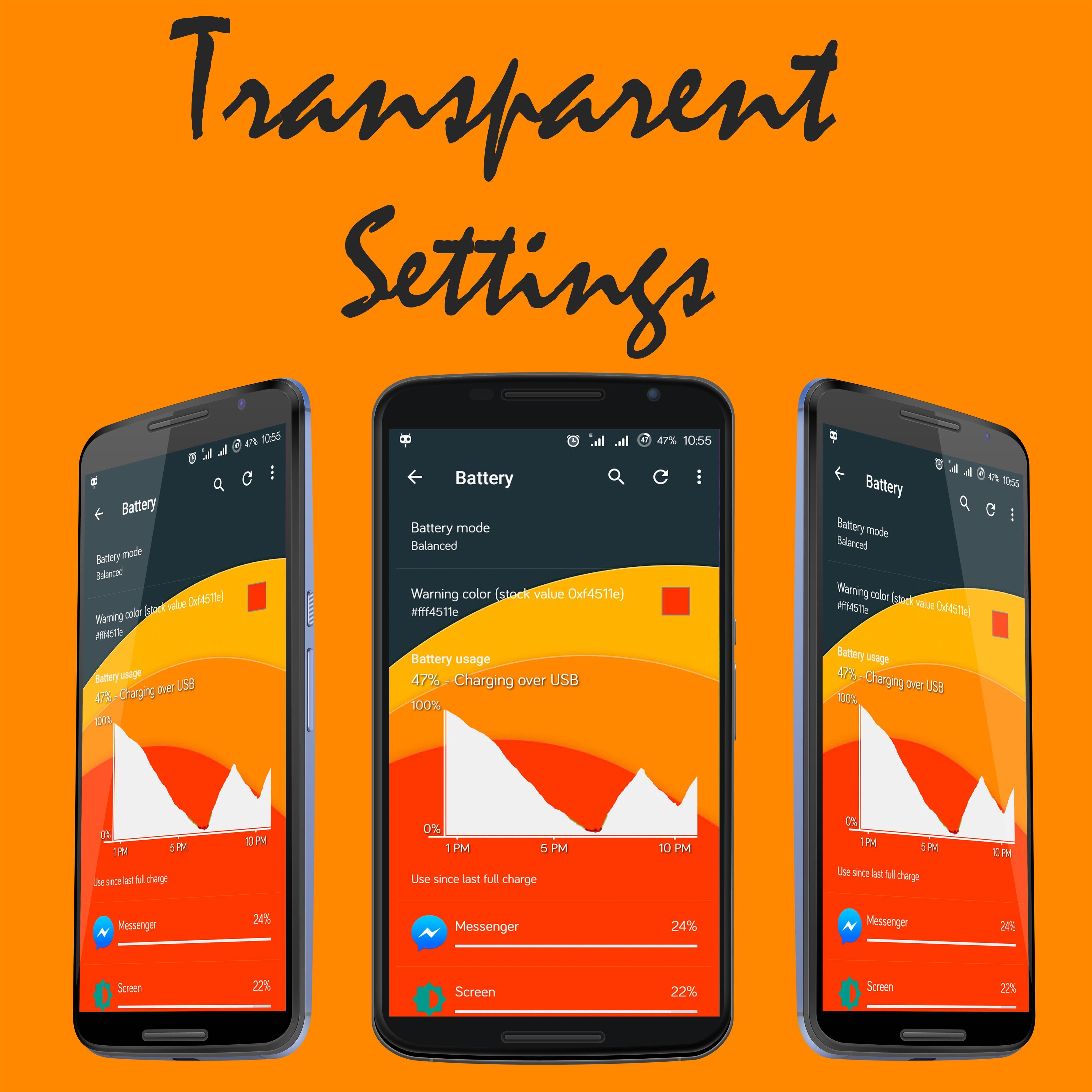 Transparent UI CM 13/14