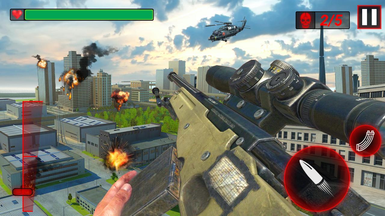 FPS Sniper Gun Shooting-Counter Terrorist Mission