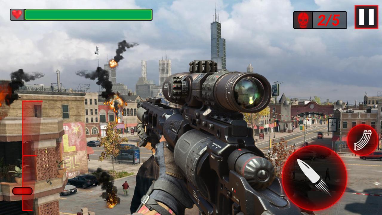 FPS Sniper Gun Shooting-Counter Terrorist Mission