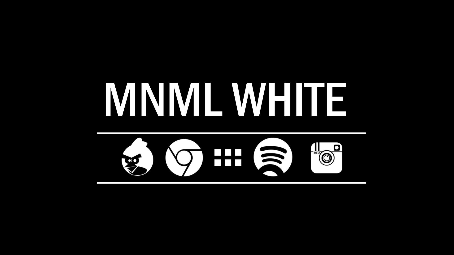 MNML WHITE NOVA THEME