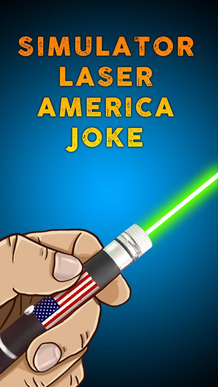 Simulator Laser America Joke
