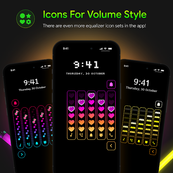 Neon LED Volume - Volume Style