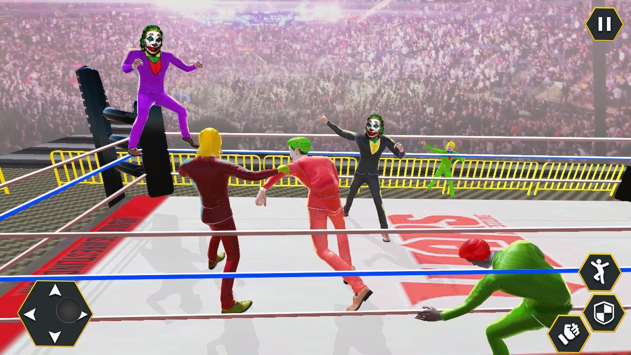 Real Killer Clown Ring Fighting