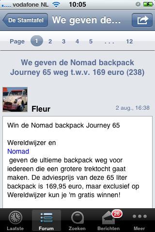 Wereldwijzer Reisforums