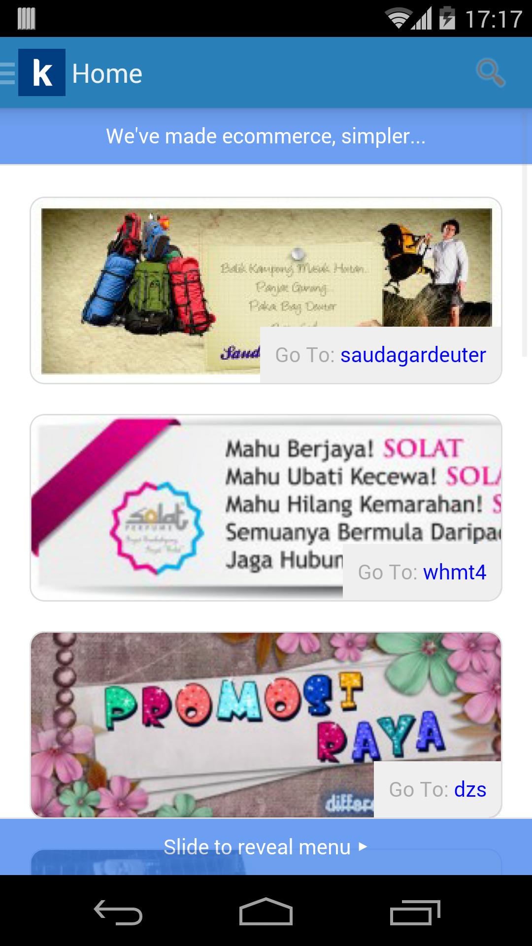 Kedai - Simplest Way to Sell