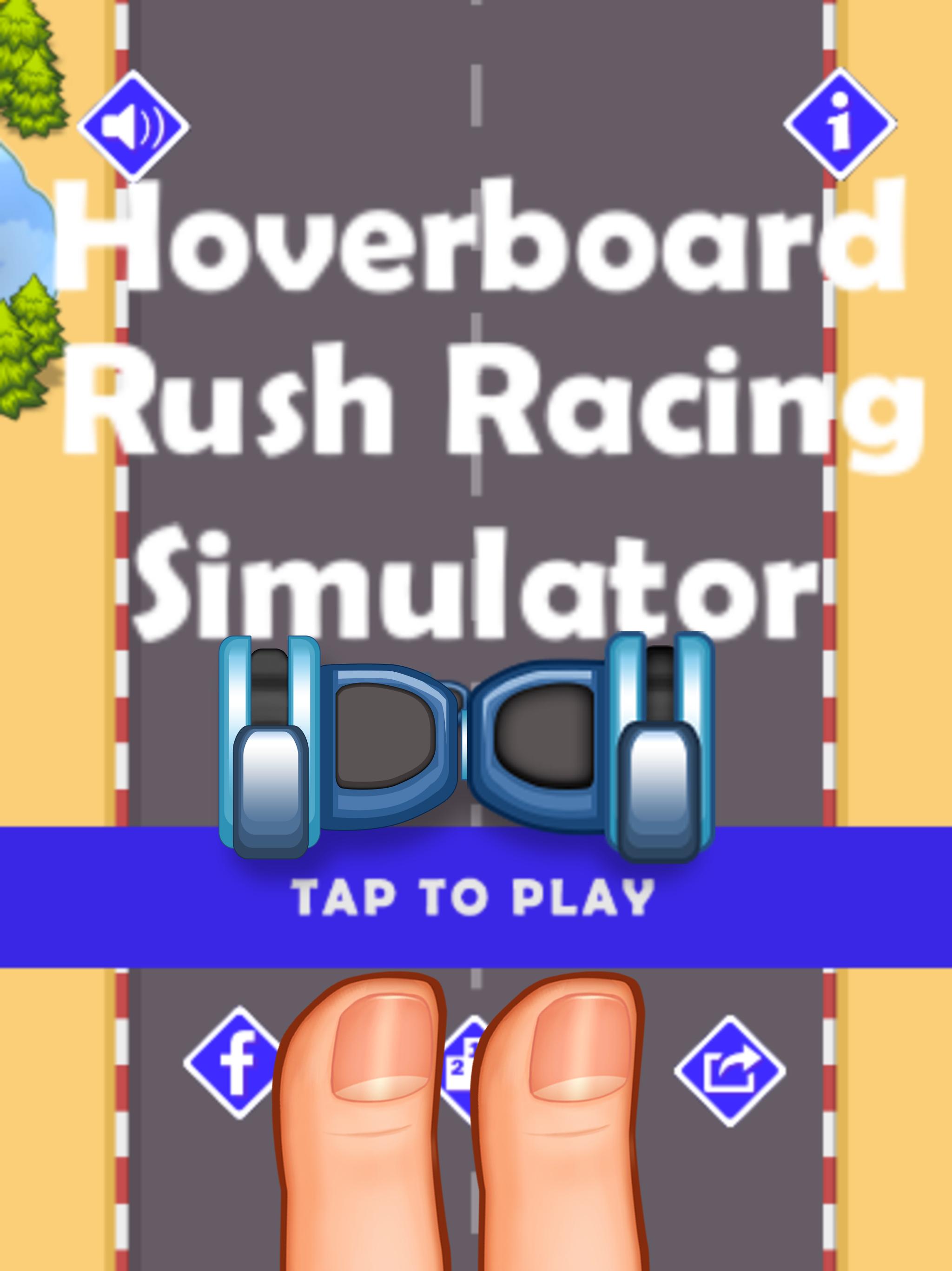 Hoverboard Rush Race Simulator