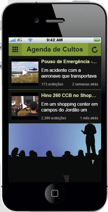 Agenda de Cultos CCB