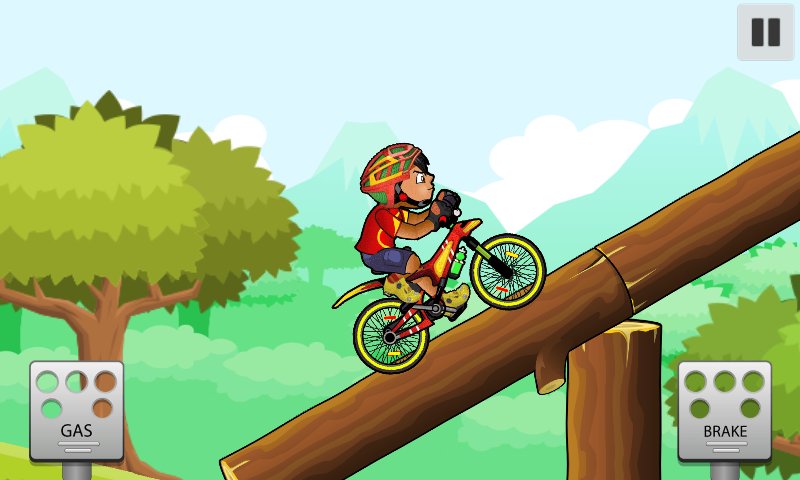 Shiva And Super Bike Climbing