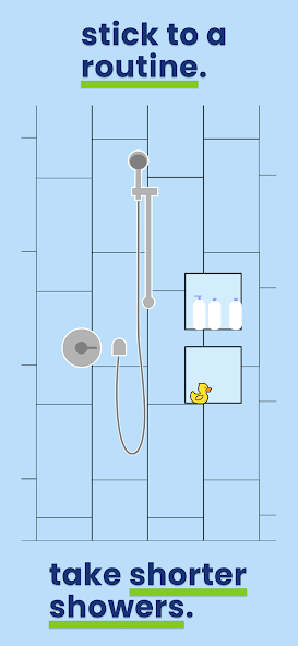Bath timer: Shorter Showers