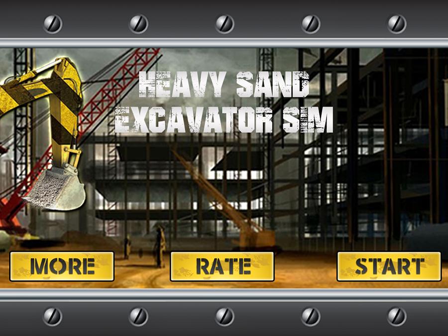 Heavy Sand Excavator Sim