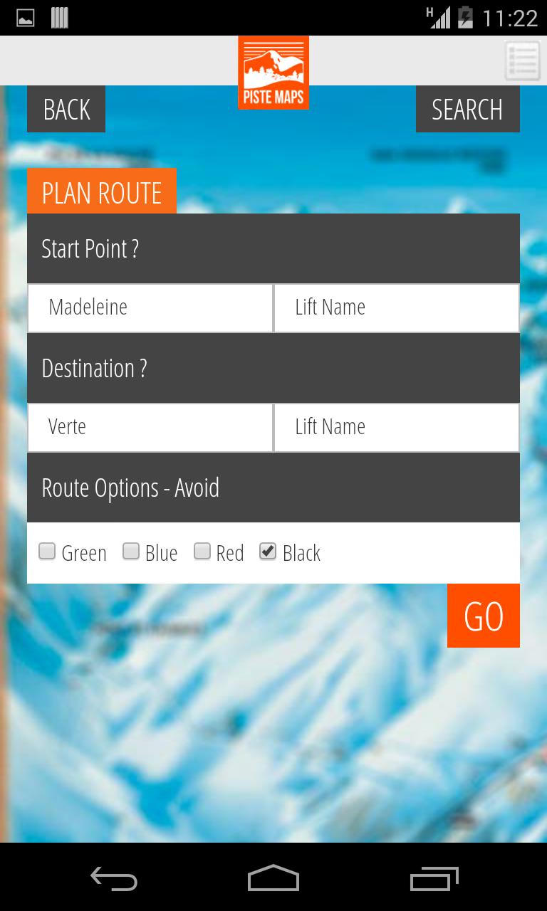 Piste Maps: L'espace Killy