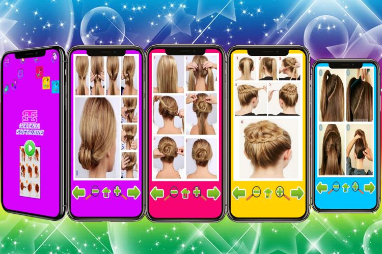 Hairstyles steps