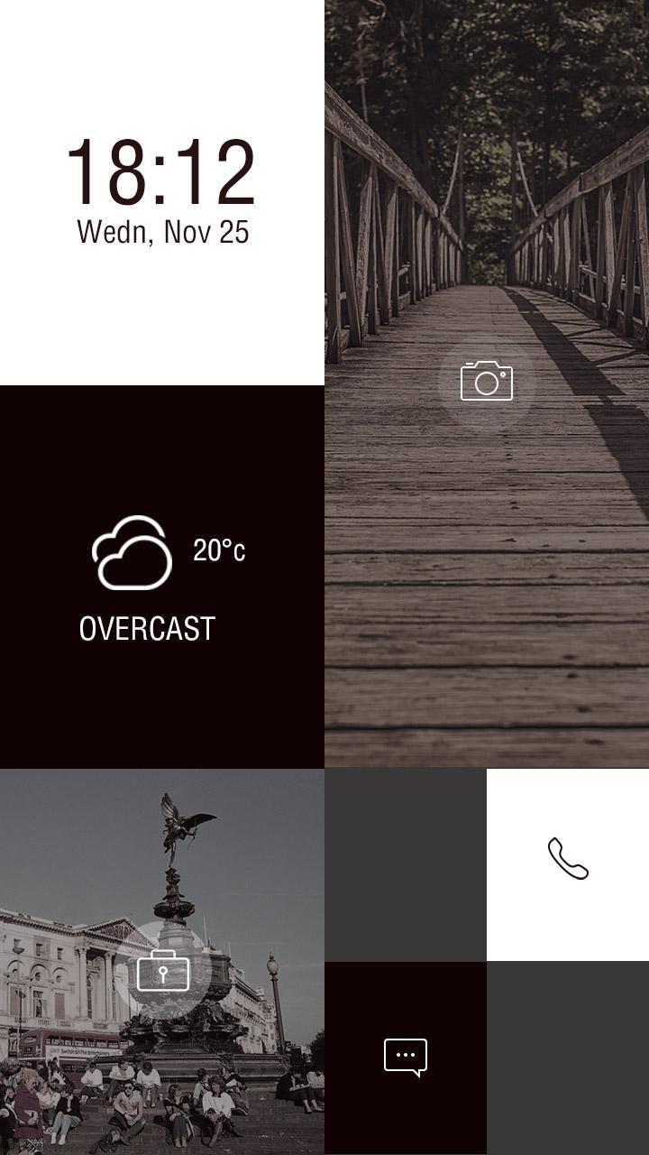 Black & White GO Locker FREE